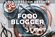 55+ Food Blogger Lightroom Presets, an Action Add-On by Filtercrave (Thumbnail 1 of 9)