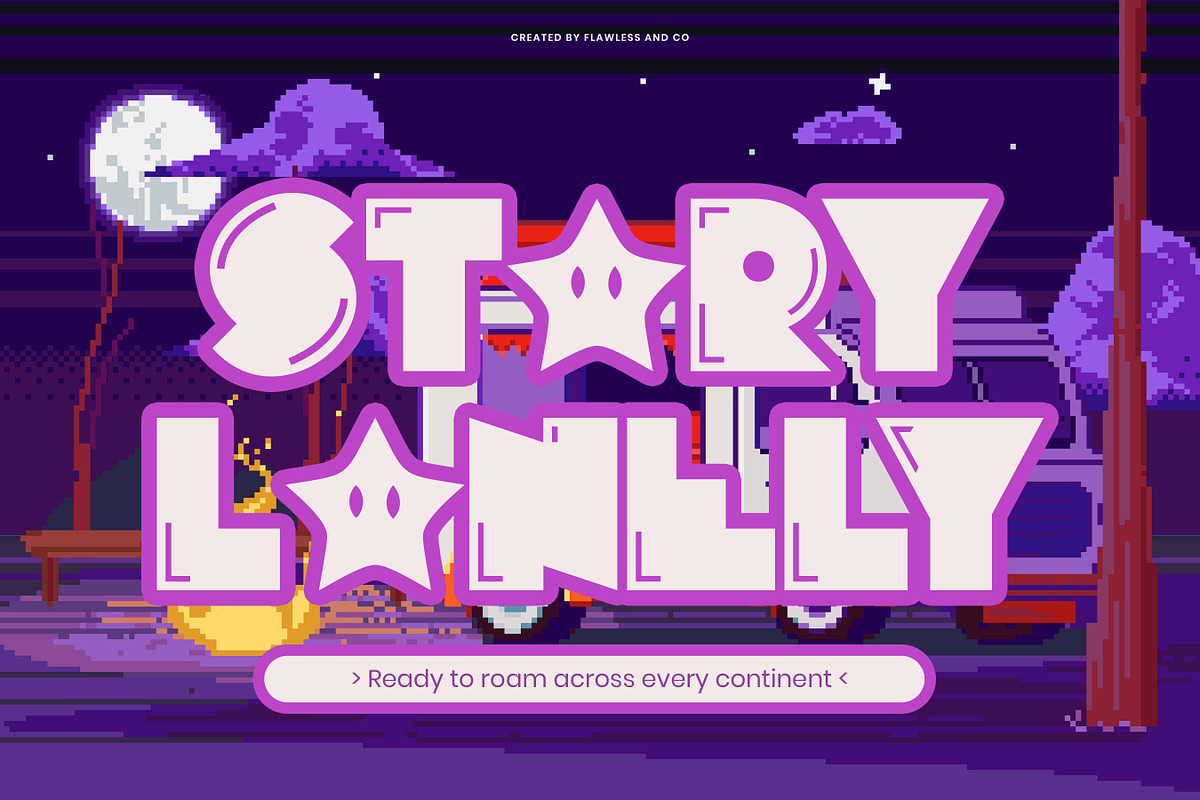 Asphalt Gronjal - Playful Font, a Font by Flawless And Co (Photo 4 of 10)