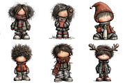 Winter Fashion Kids Clipart, an Illustration by Daily.Designs (Thumbnail 2 of 5)