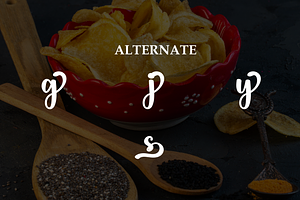 Spicy Chips Script Font