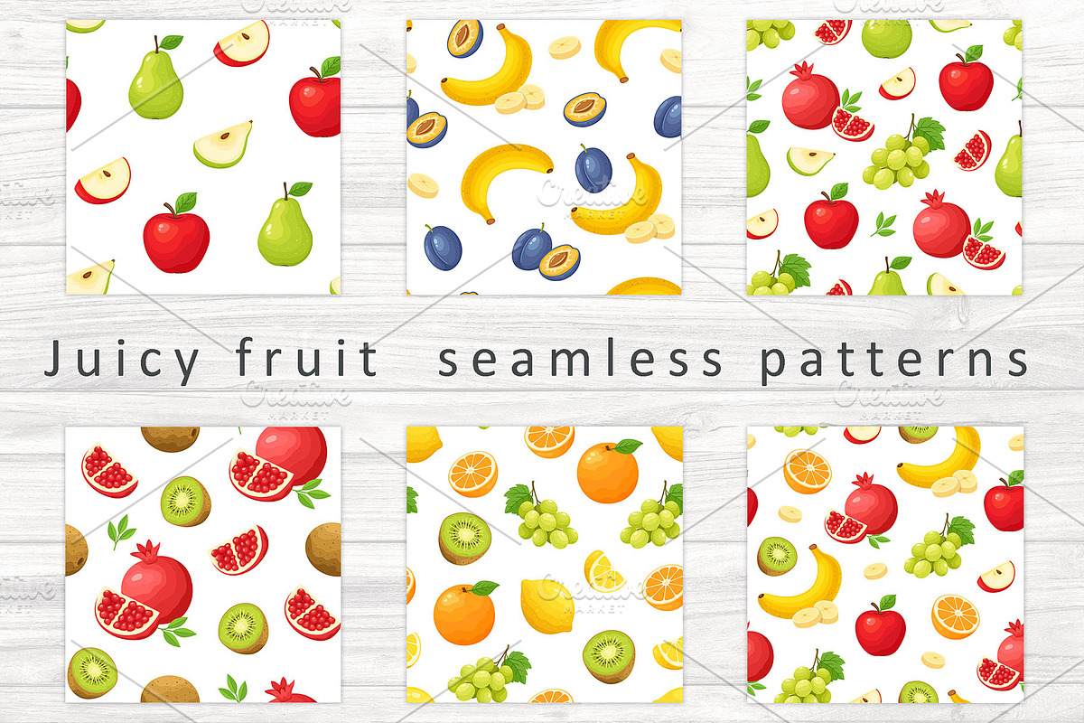 Healthy Eating Fruits Design Kit, a Food Illustration by Artspace (Photo 2 of 9)