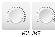 Volume control. Minimum and maximum, an Object Illustration by Vectorbuum (Thumbnail 3 of 3)