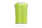 Green Football Bib Vest 3D Model, an Object 3D Model by rebrandy (Thumbnail 2 of 9)