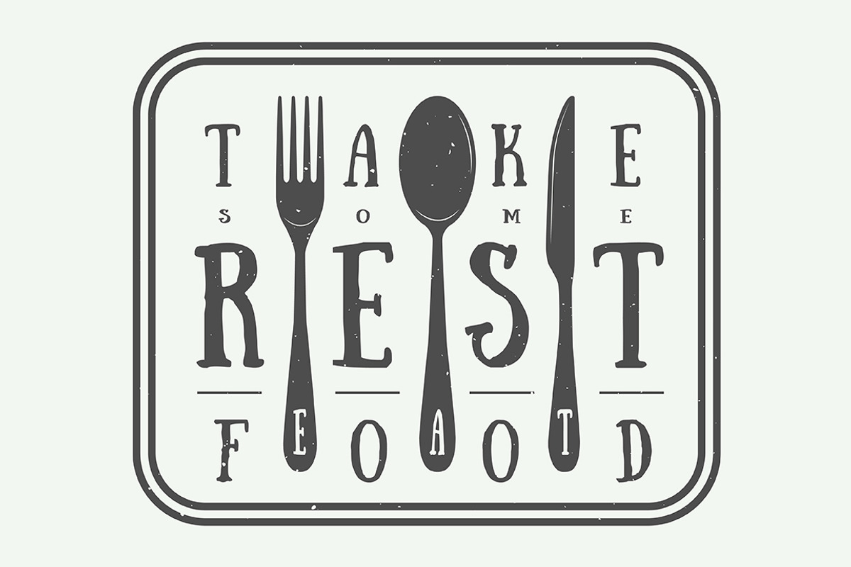 Set of vintage restaurant logos, a Branding & Logo Template by AkimD (Photo 10 of 11)