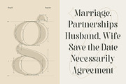 Ringift - A Modern Serif, a Serif Font by Graptail (Thumbnail 6 of 15)