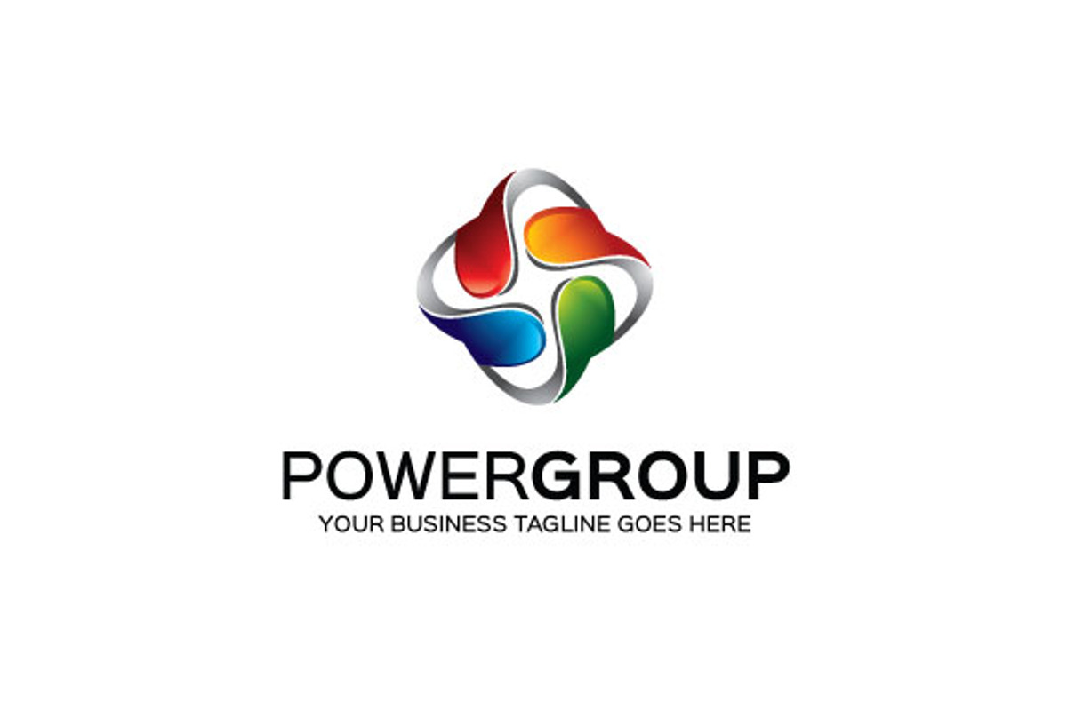 Power Group Logo Template, a Branding & Logo Template by The Branding ...