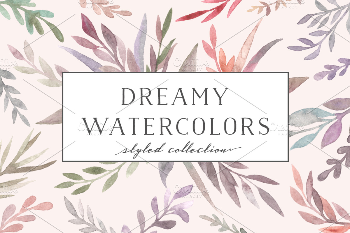 Watercolor flora. Dreamy collection, a Decorative Illustration by Bang Bang Bureau (Photo 1 of 7)