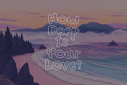 Outline Echoes - Outline Typeface, a Handwritten Font by HipFonts (Thumbnail 2 of 8)