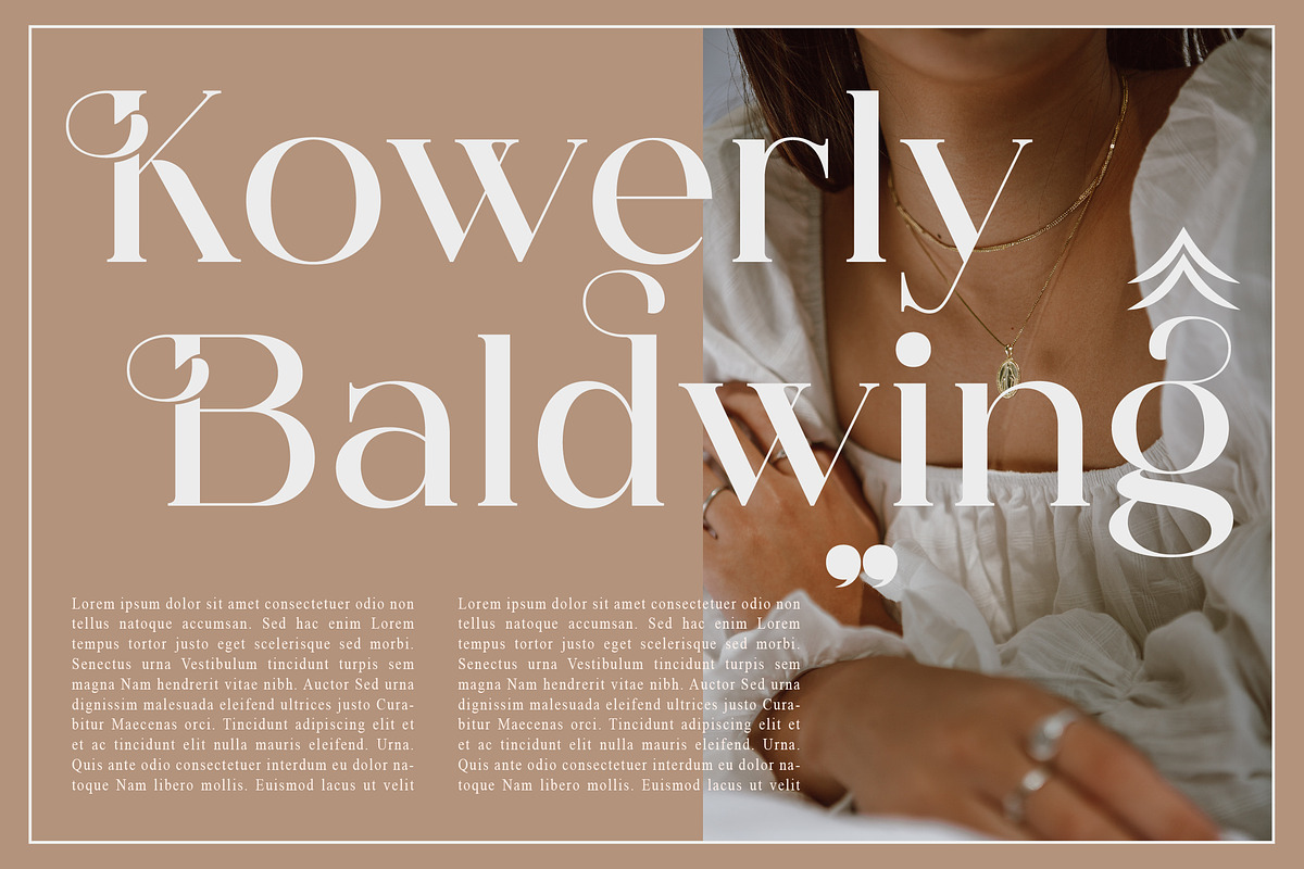 Hegam Modern and Stylish Serif Font, a Serif Font by Storytype Studio (Photo 8 of 15)