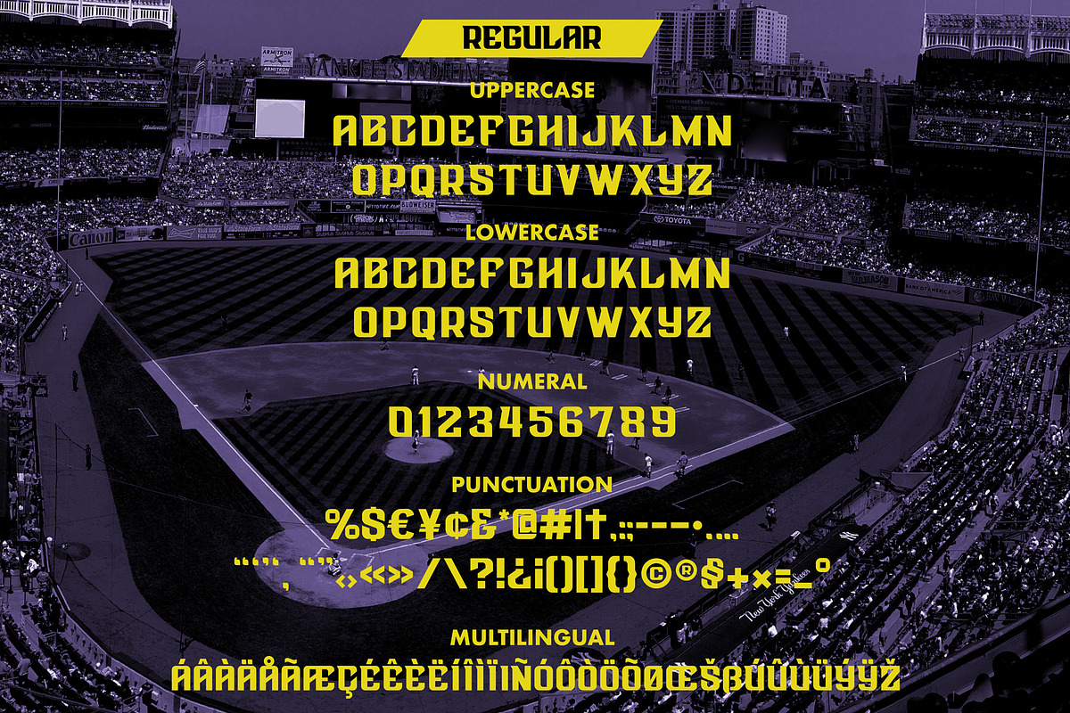 ALPHA PLAYER 2 styles font preview 2