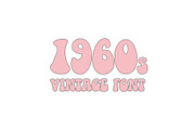 The best Sixties Hippie Font, a Sans Serif Font by Little Type Factory (Thumbnail 6 of 12)