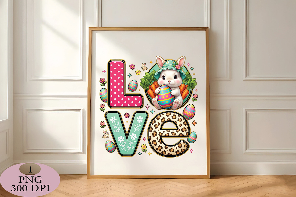 Easter Love Png, an Illustration by Daily.Designs (Photo 4 of 5)