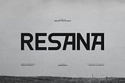 Resana | Display Sans Serif, a Sans Serif Font by gracetype_studio (Thumbnail 1 of 12)