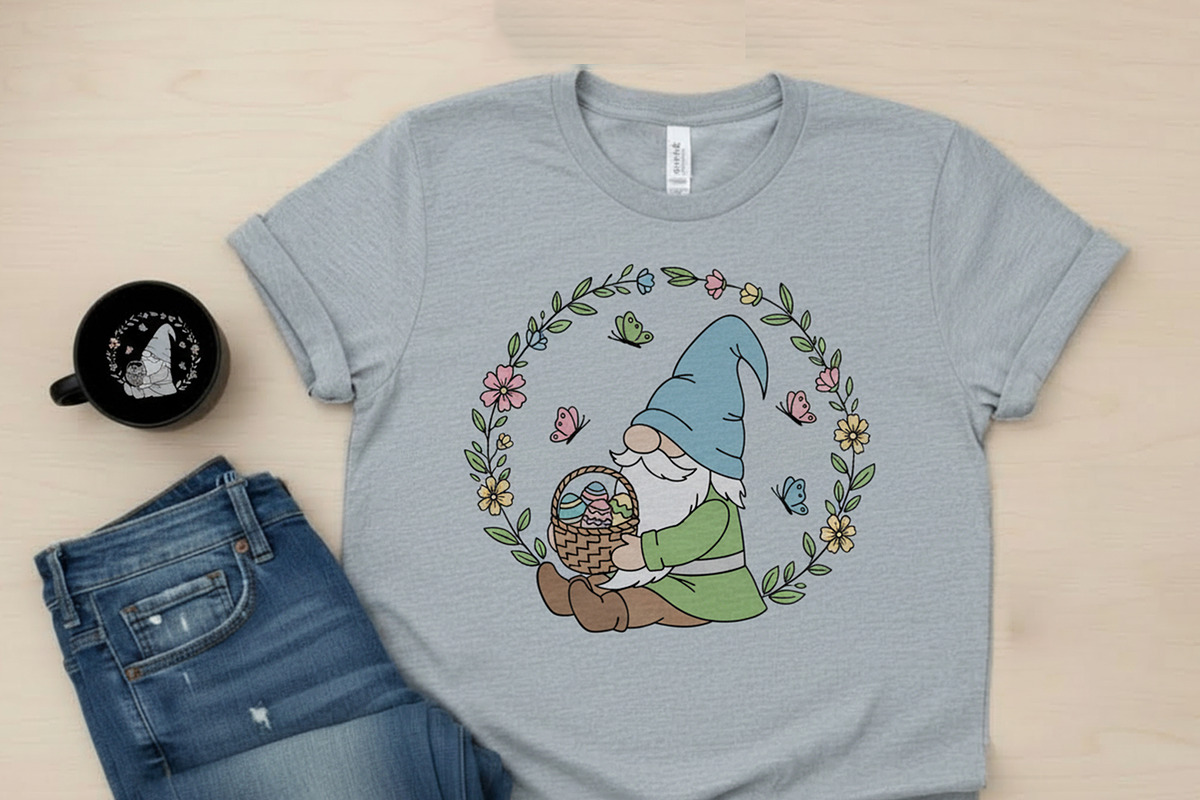 Easter Gnome Clipart Set, a Graphic by T-shirt Pond (Photo 4 of 9)