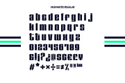 Highwater - A Retro Display Font, a Sans Serif Font by Tim Hankins Design (Thumbnail 2 of 10)