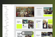 Sport Fashion Growth PowerPoint, a Presentation Template by SLAB! Design (Thumbnail 2 of 6)