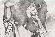 Realistic Pencil Sketch CS3+, an Action Add-On by Amorjesu.com (Thumbnail 3 of 16)