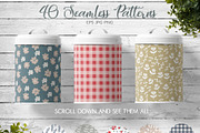 Farmhouse Bundle, a Pattern Graphic by Cozy pattern shop (Thumbnail 2 of 5)