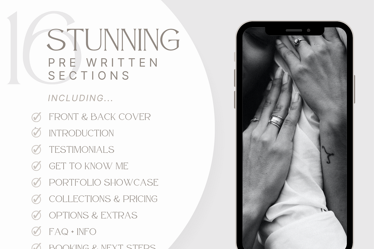 TEAL Elopement Photography Guide, a Magazine Template by Signature Edits (Photo 5 of 11)