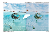 Spring Break Mobile Lightroom Preset, an Action Add-On by Filtercrave (Thumbnail 5 of 14)