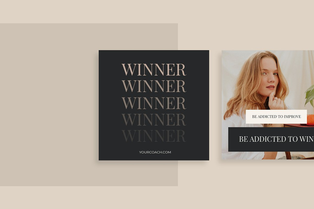 Instagram Bundle Coach Blogger, a Social Media Template by Design District (Photo 13 of 71)