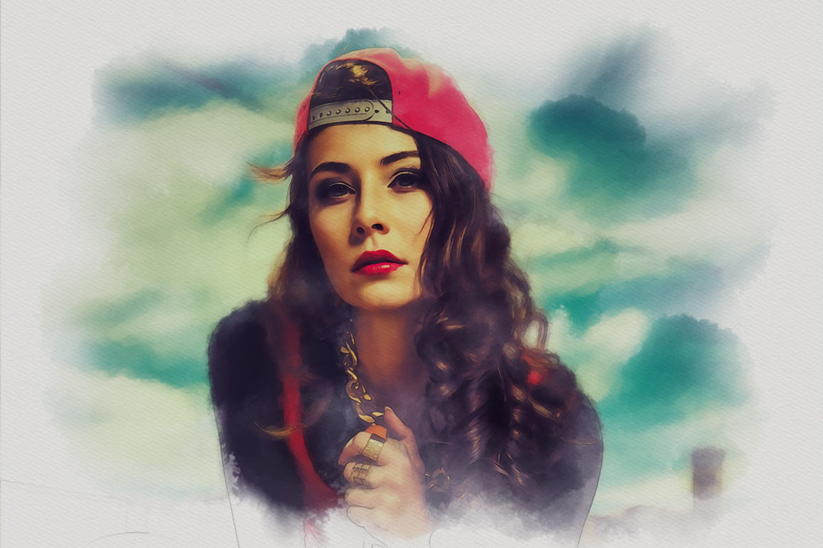 PainterBox | Watercolor Pro 2, an Action Add-On by ozonostudio (Photo 6 of 16)