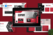 Esport - Game Keynote, a Presentation Template by Deepslide Studio (Thumbnail 1 of 4)