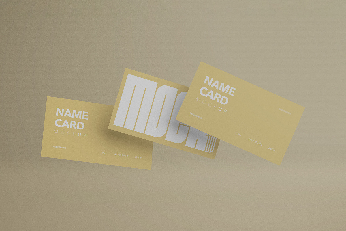 Business Card Mockups, an Advertising Mockup by Milka (Photo 4 of 4)