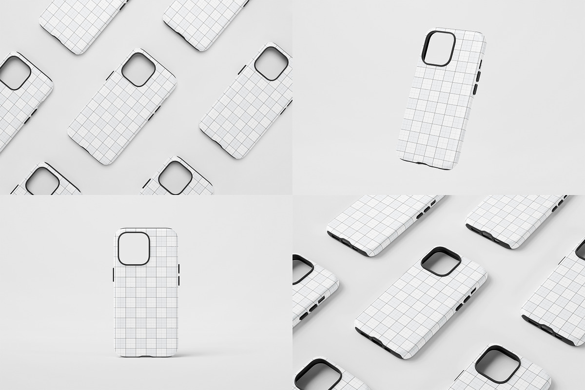 iPhone 14 Pro Glossy Case Mockup Set, an iPhone Mockup by Mocart (Photo 10 of 11)