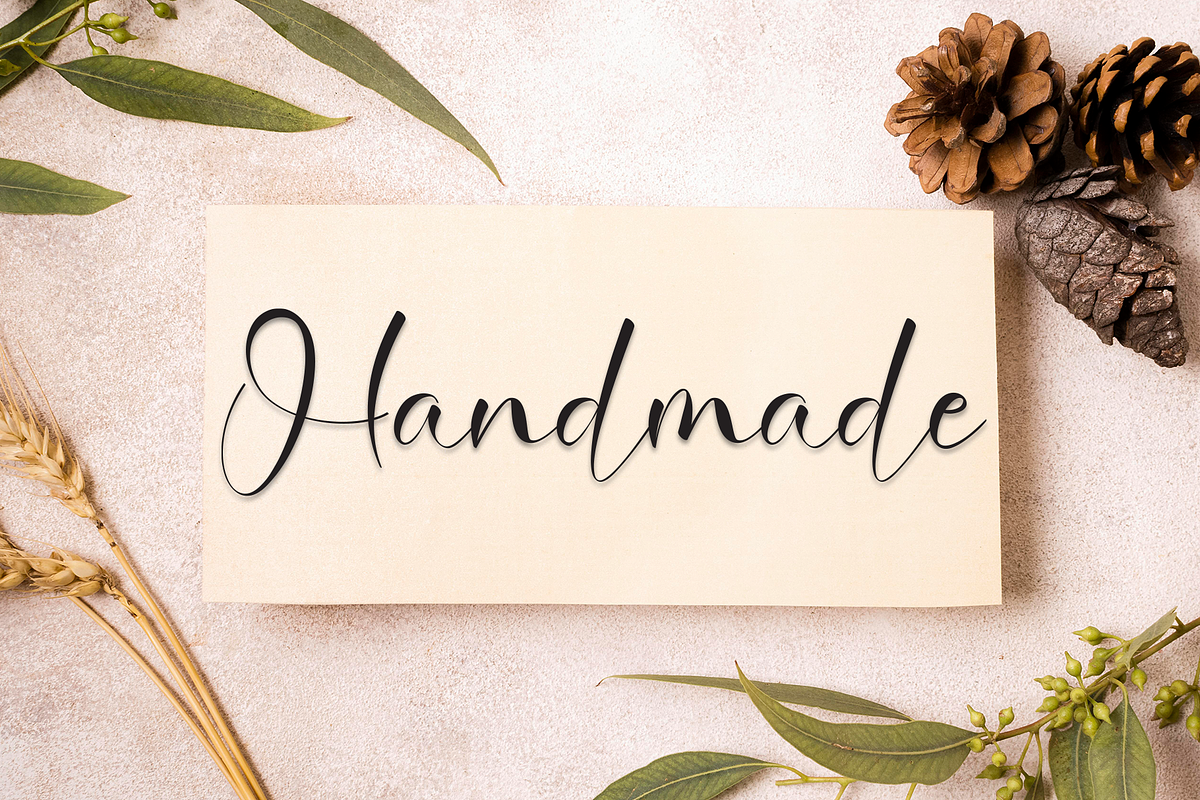 Agatha | Script Font, a Handwritten Font by Scratchones (Photo 5 of 8)