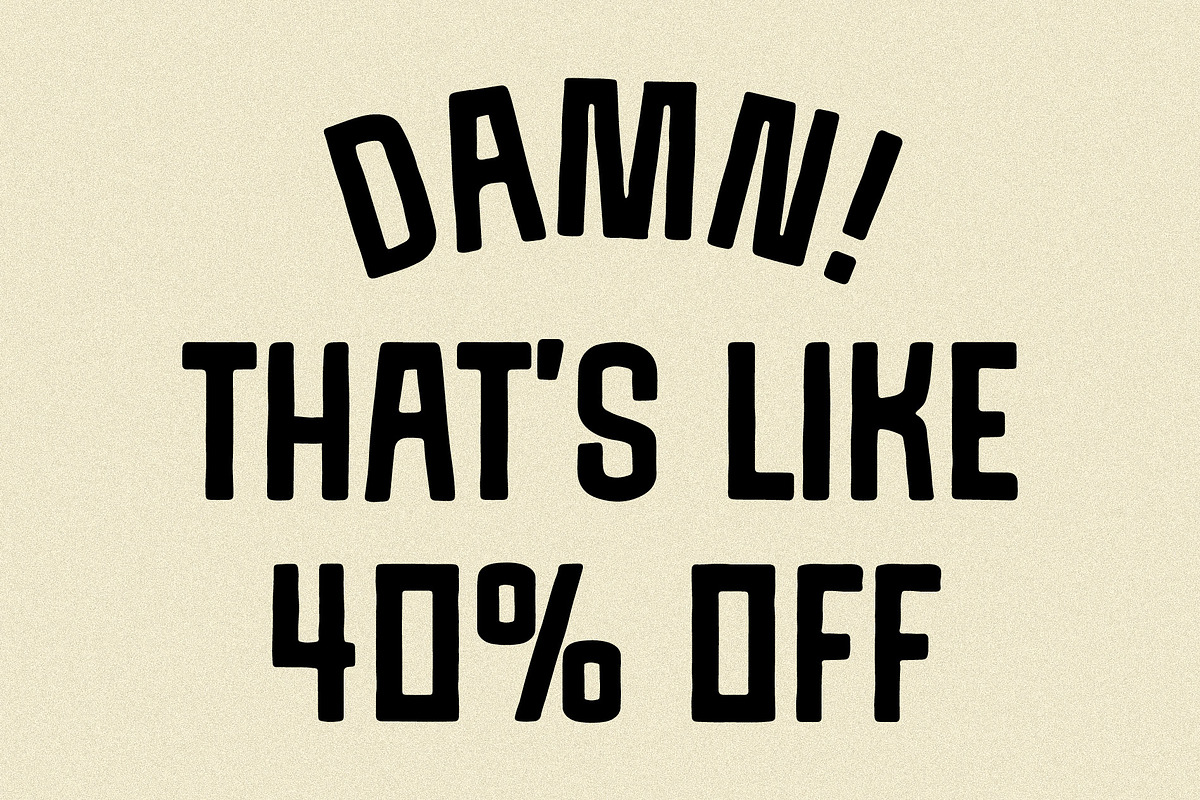 Type Volume Two, a Handwritten Font by Taylor Penton (Photo 5 of 5)