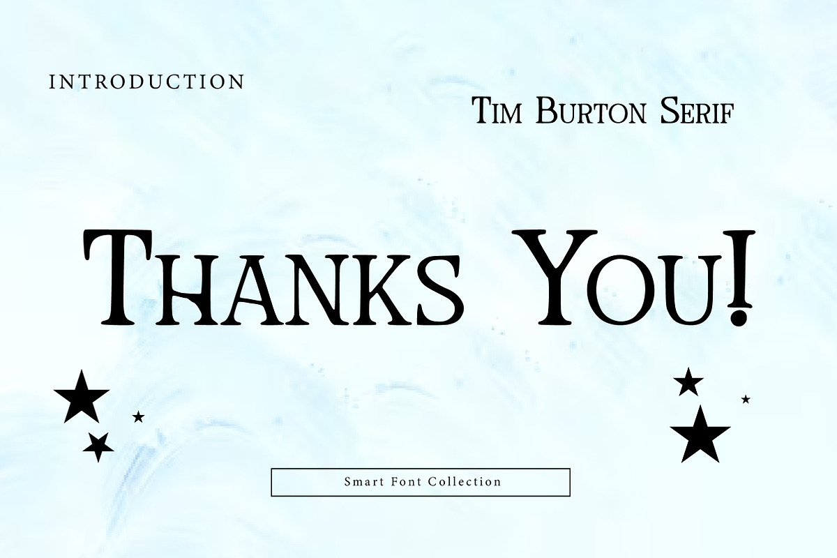 Tim Burton Serif, a Serif Font by Wow Magic (Photo 3 of 3)