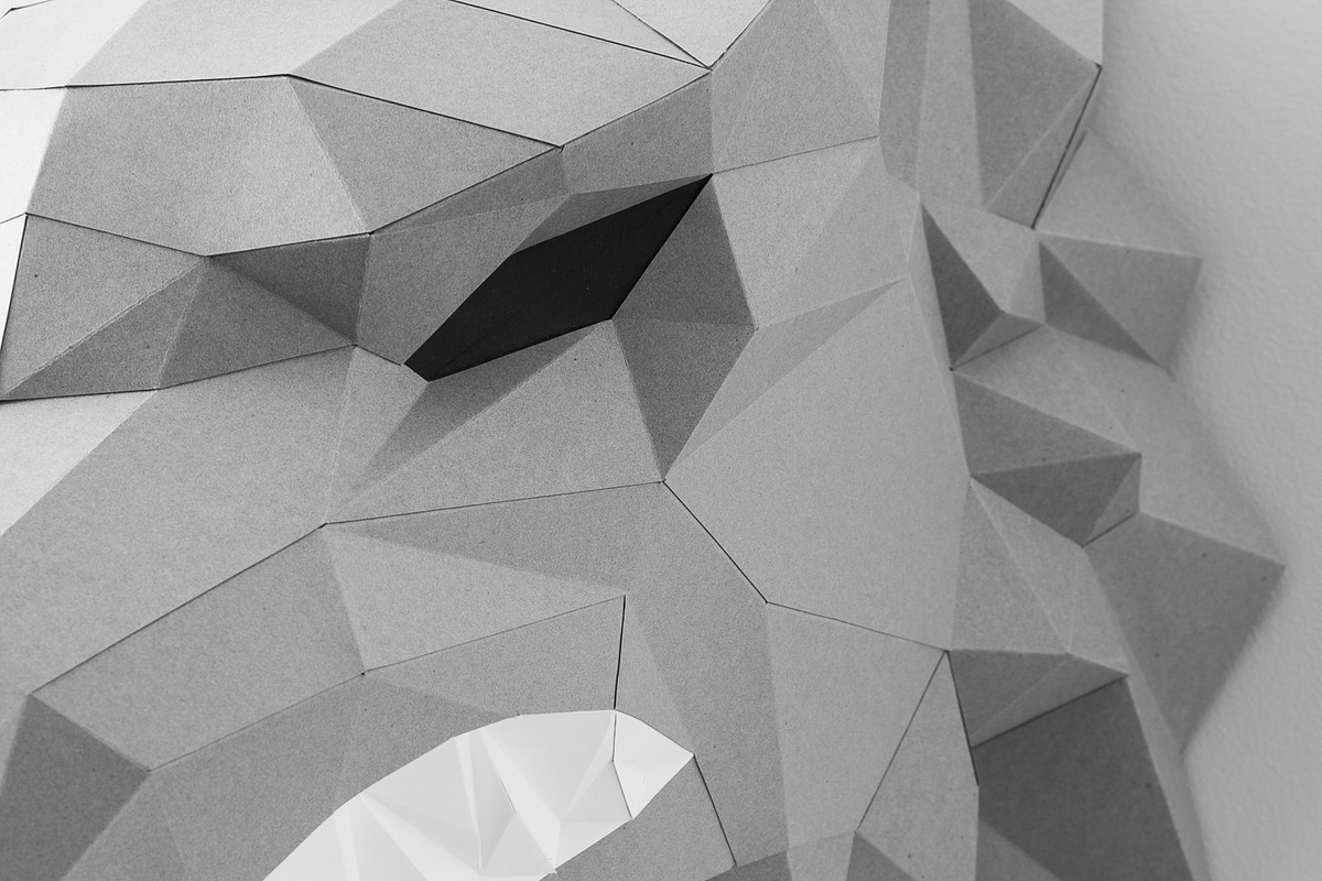 Wolf 3d papercraft template, a Stationery Template by Sofs designs (Photo 2 of 3)