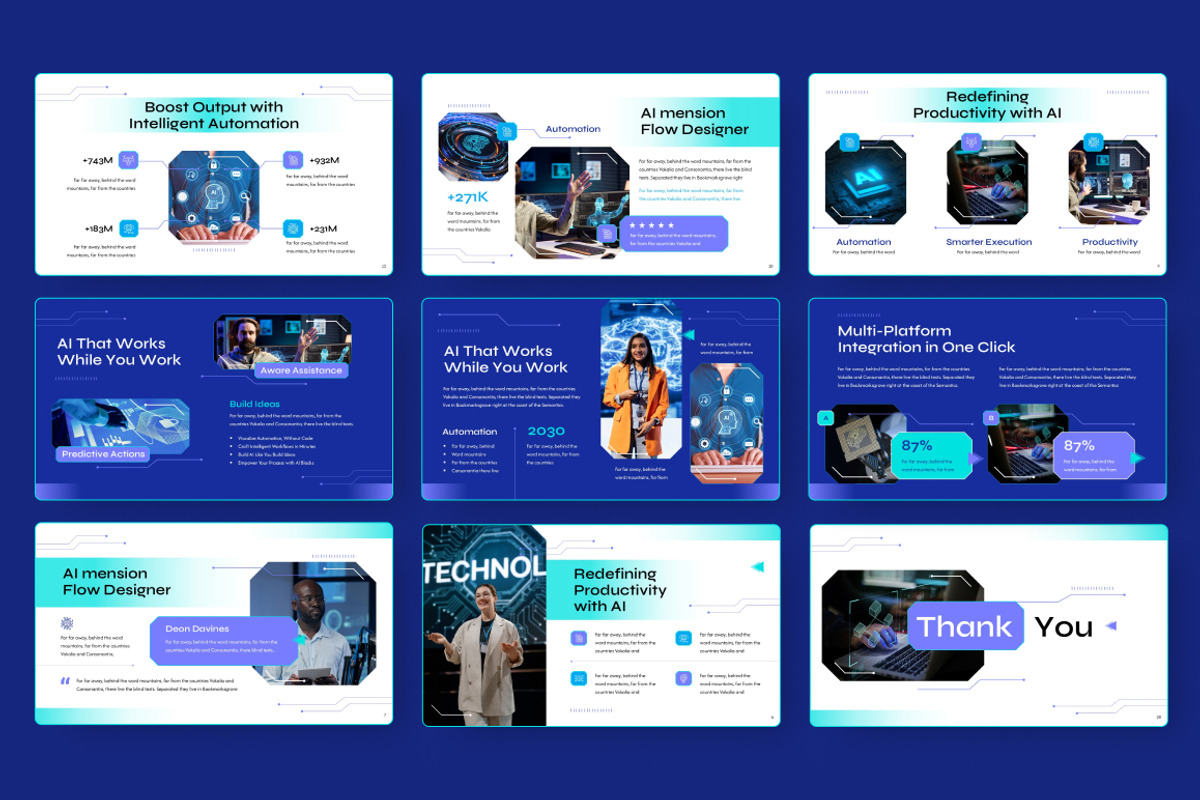 AI Mension Keynote, a Presentation Template by Loin Studio (Photo 4 of 4)