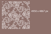 Lace seamless ribbons, cliparts., a Pattern Graphic by Ajuga (Thumbnail 7 of 7)