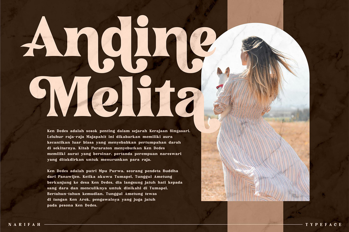 Narifah Modern Serif Font, a Script Font by Storytype Studio (Photo 4 of 11)