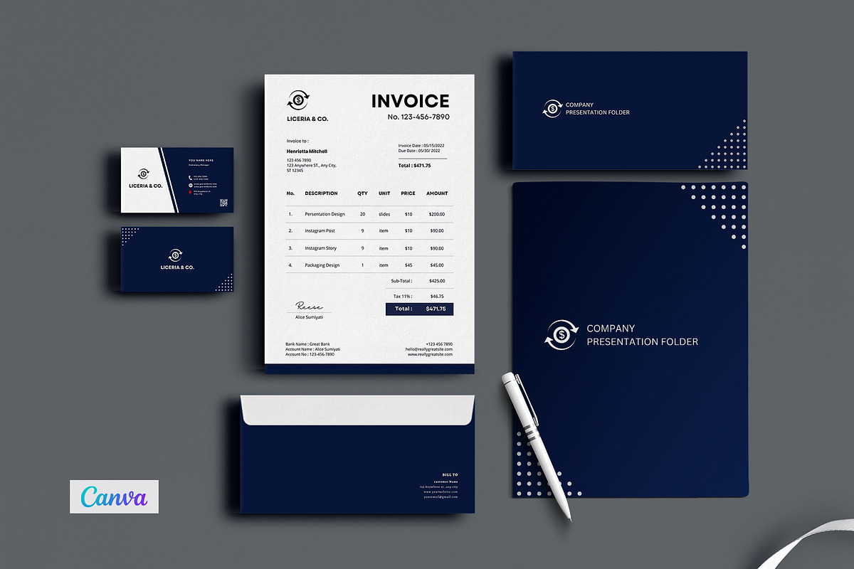 Corporate Identity / Stationery, a Stationery Template by Design Zone (Photo 1 of 5)