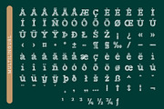 Fox Chalk Font, a Slab Serif Font by Fox7 By Rattana (Thumbnail 9 of 10)