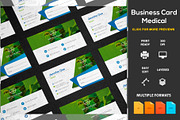 Business Card Medical, a Business Card Template by DesignsStore (Thumbnail 1 of 3)