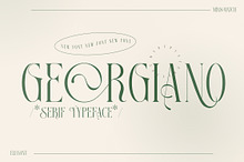 Georgiano Modern Serif Font