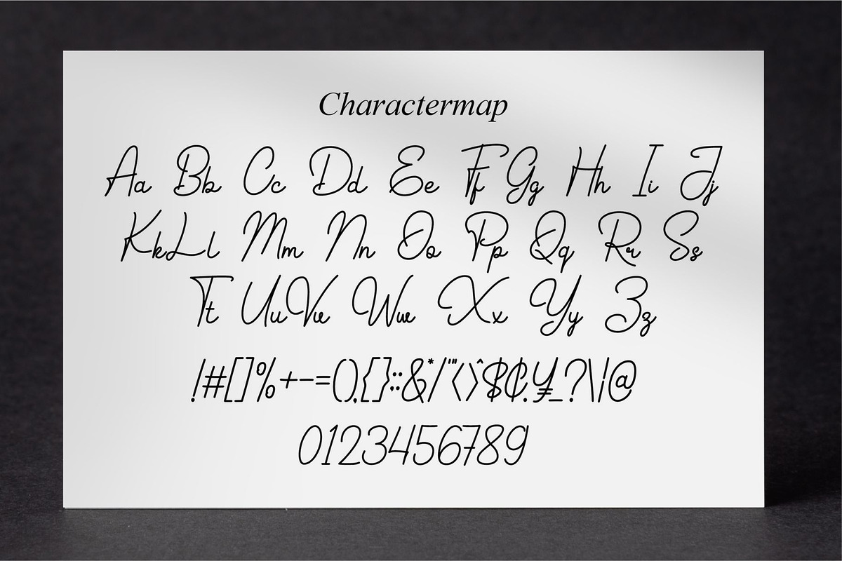 Pether Samantha || Elegant Script, a Script Font by Idea Studio (Photo 5 of 5)