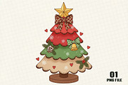 Christmas Tree PNG, an Illustration by DreamCafeArt (Thumbnail 1 of 4)