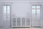 Interior Mockup, French Apartment, a Product Mockup by Designed By Gorovaya (Thumbnail 2 of 6)