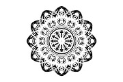 Black White Mandala Illustration Set, a Decorative Illustration by NJ Himel (Thumbnail 78 of 101)