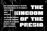 King Sky Modern Sans Serif Font, a Sans Serif Font by Graphicxell (Thumbnail 3 of 7)