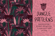 Jungle Patterns, a Pattern Graphic by Annakniaz (Thumbnail 1 of 11)