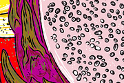 Botanical tropical fruits maximalist, a Pattern Graphic by NayaChu (Thumbnail 8 of 9)