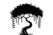 Banyan Tree Vector Illustration, an Illustration by Amazin_art (Thumbnail 7 of 11)
