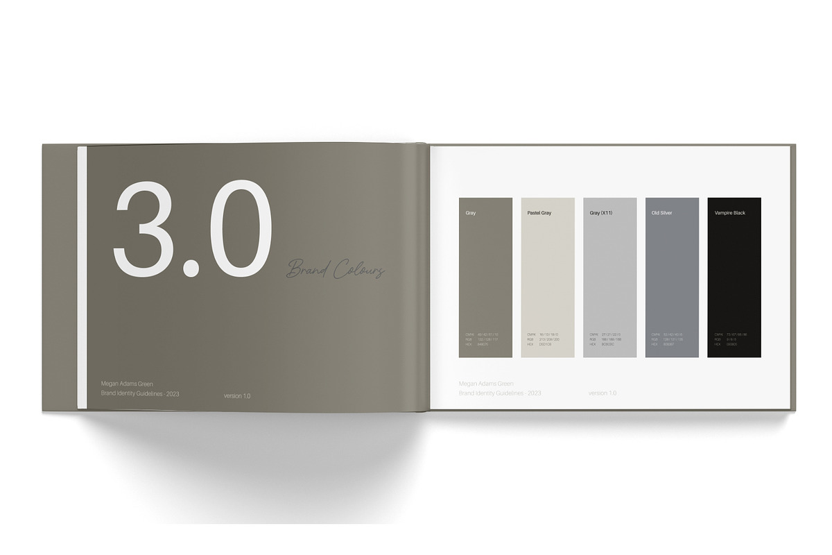 Brand Identity Guidelines Template, a Branding & Logo Template by My design tools (Photo 4 of 7)