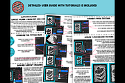 Procreate Linocut Brush Set Volume 2, a Brush Add-On by AlwaysBeColoring (Thumbnail 10 of 13)